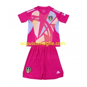 Divisa di Calcio Leeds United Portiere Bambino Terza 2024/2025